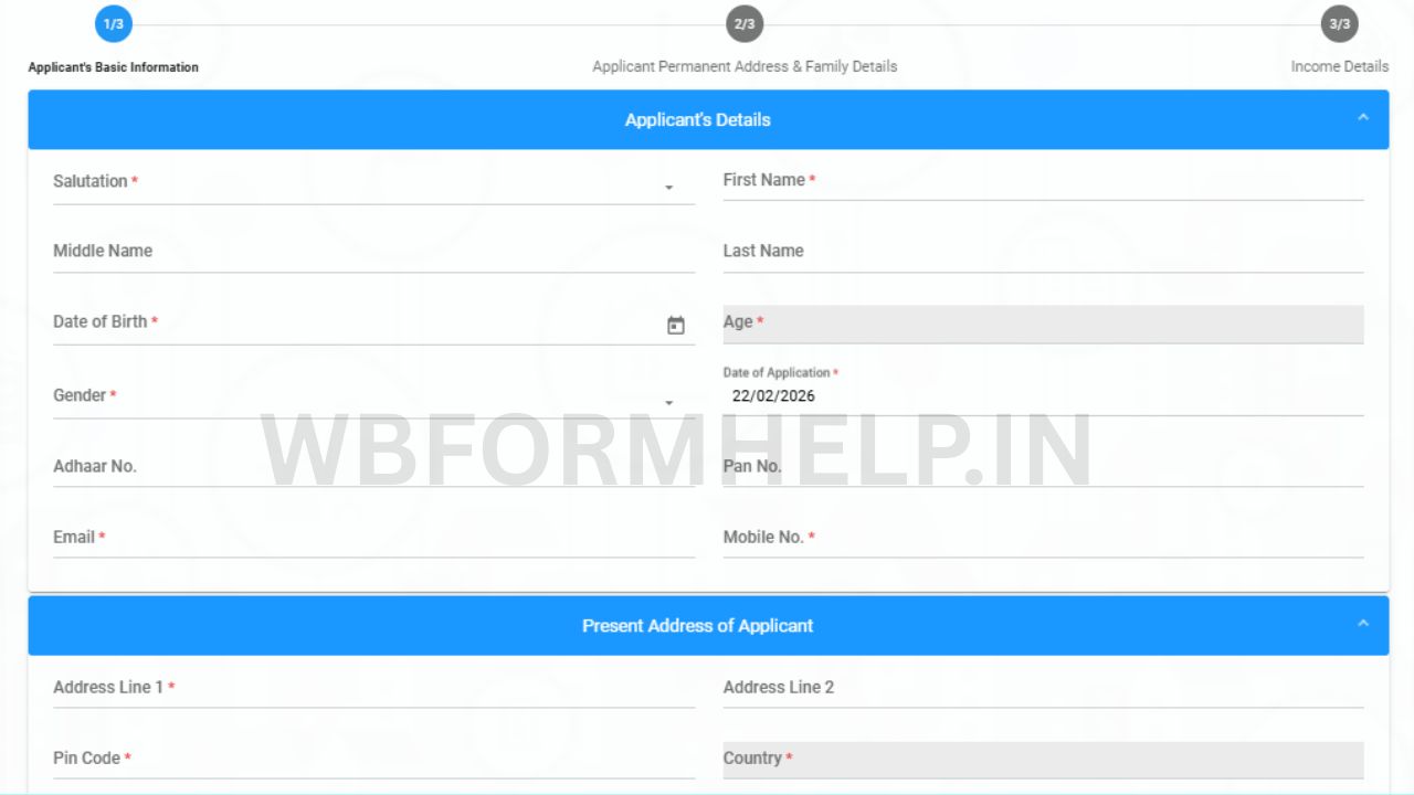 BDO income certificate apply online
