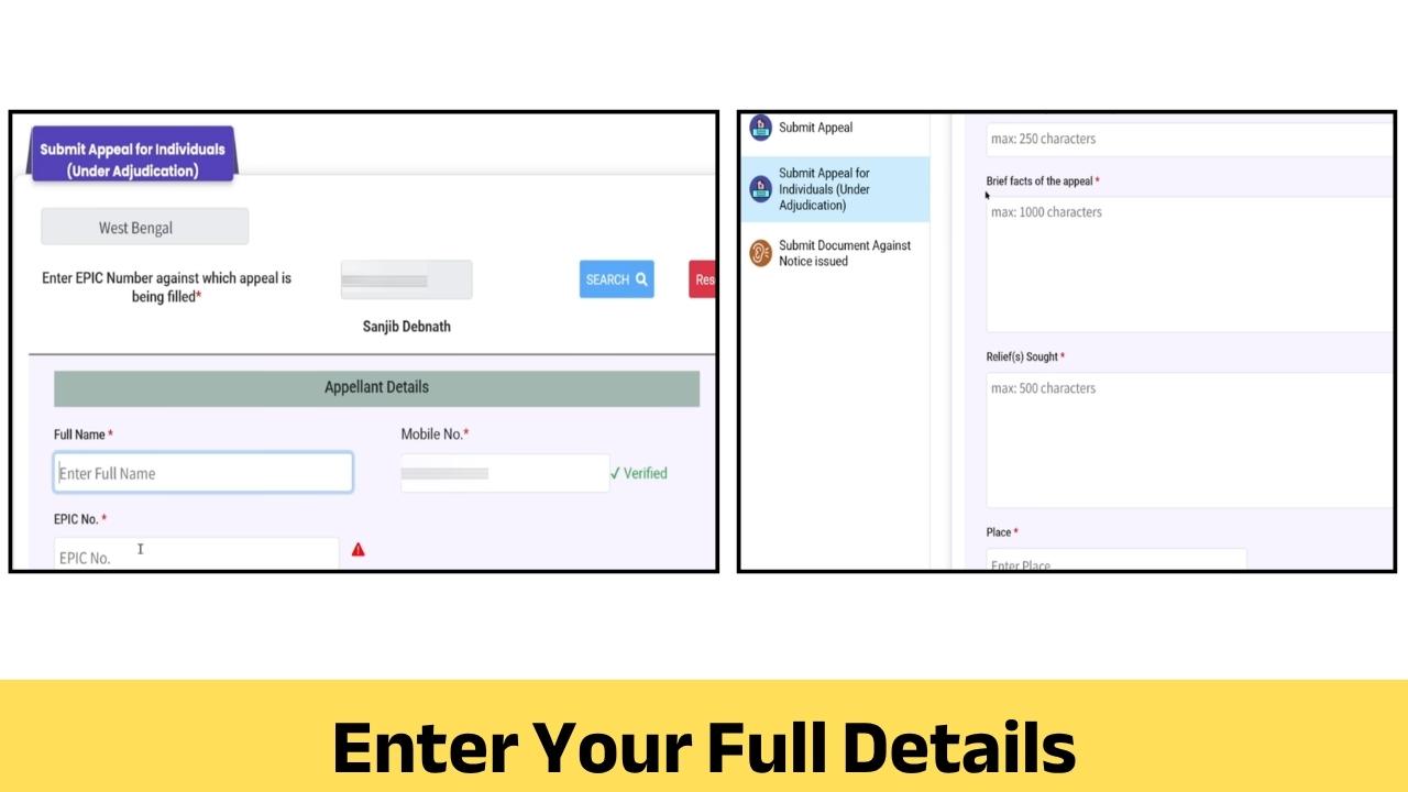 SIR Tribunal Online Appeal Process