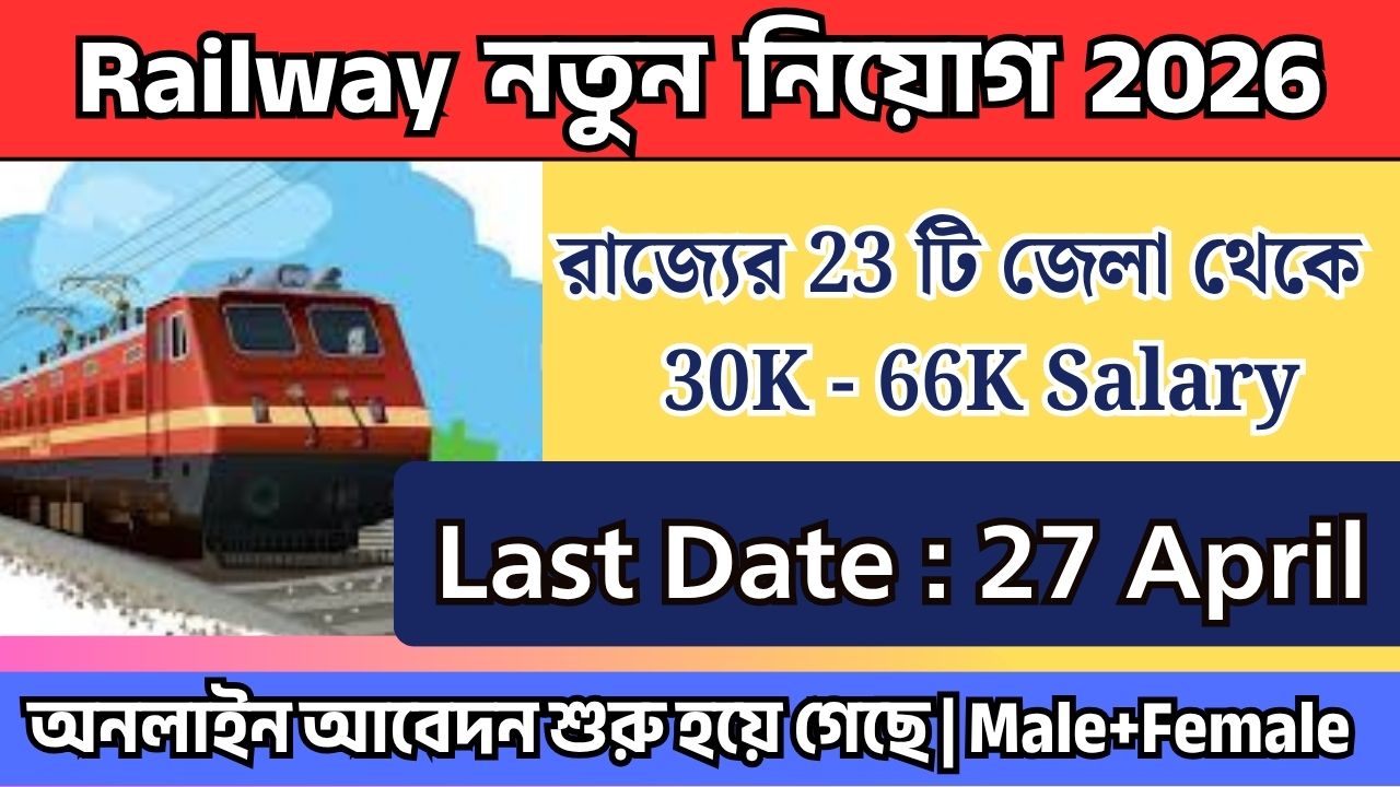 Railway New Vacancy 2026 - Railway Recruitment 2026