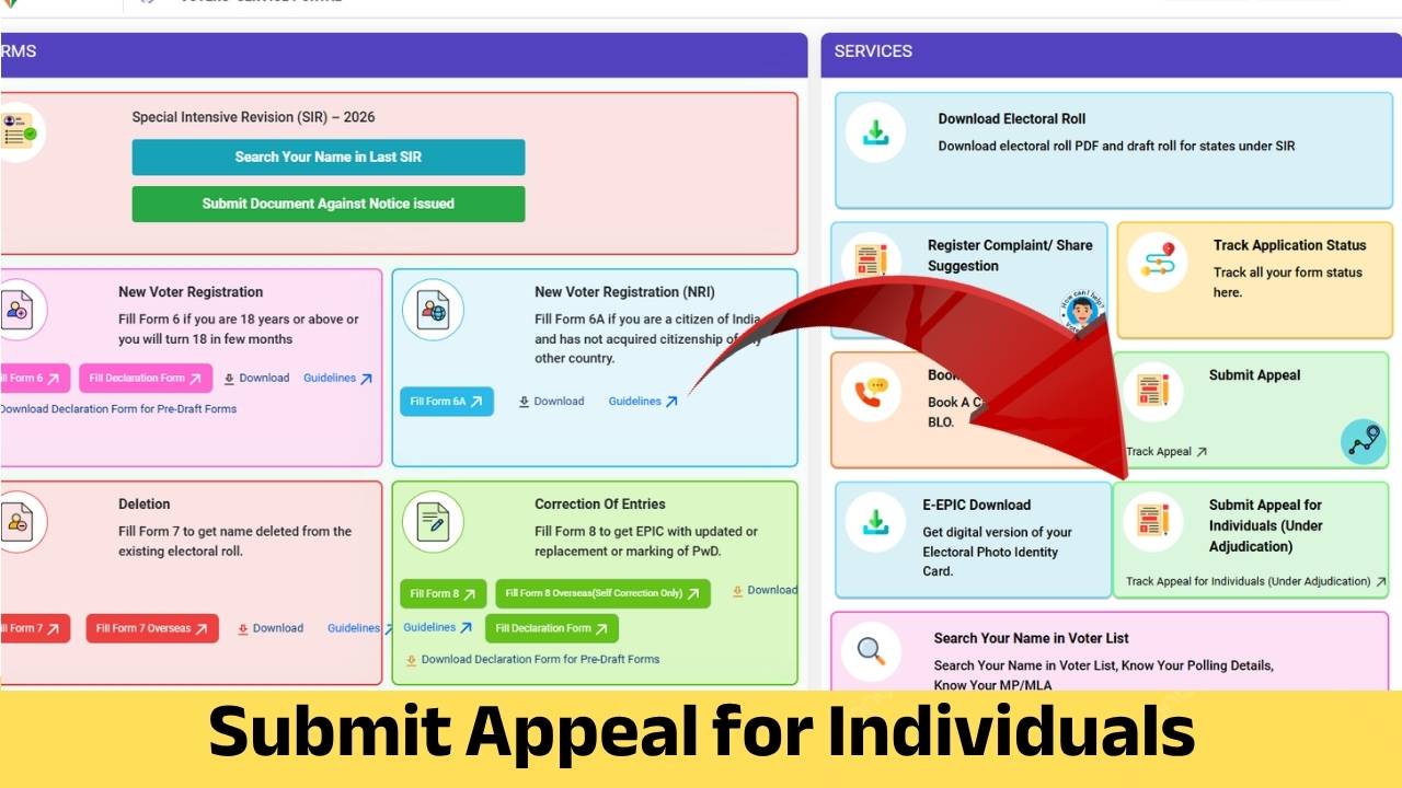 SIR Tribunal Online Appeal Process